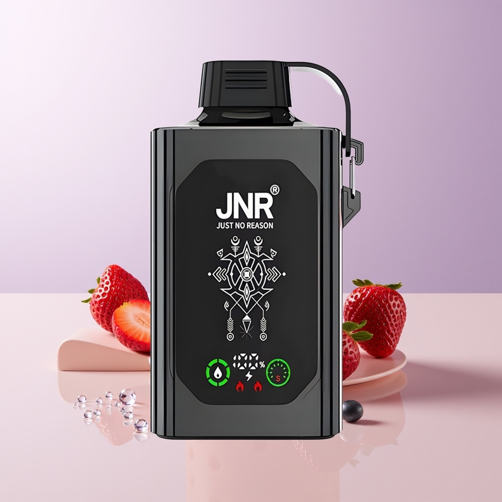JNR Shisha Hookah Box 20500 Puffs Fresa Hielo Dual Mesh Coil Chile Por Mayor