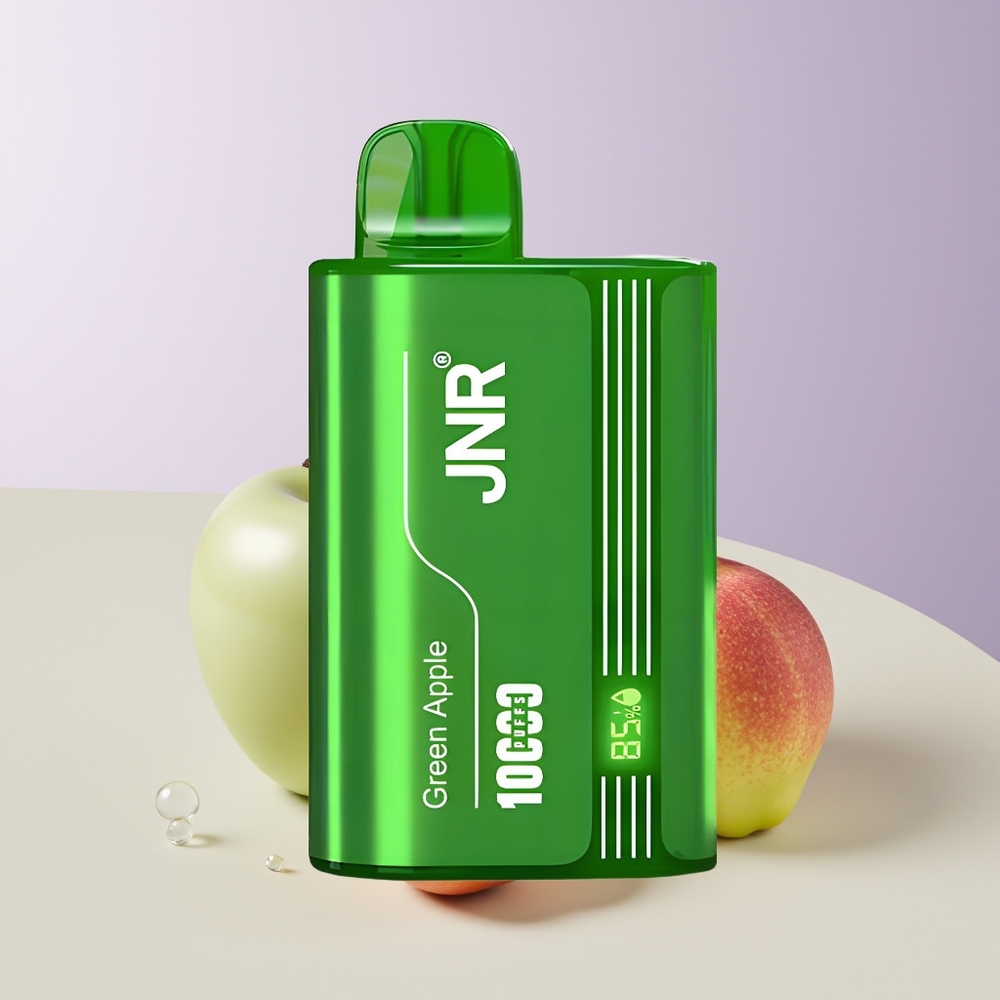 JNR Tank 10000 Puffs Manzana Verde Durazno Pera Pantalla Digital Chile Por Mayor