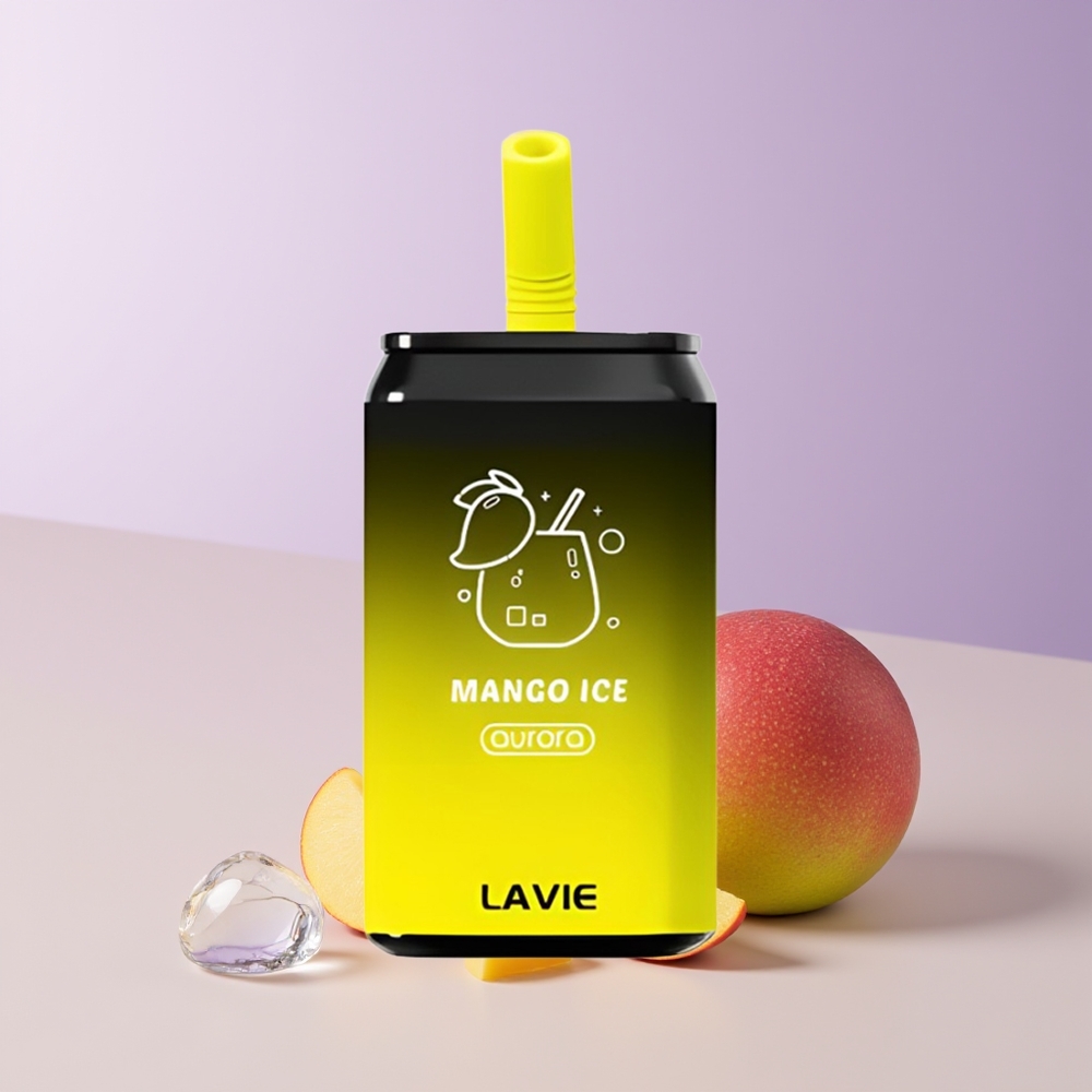 LAVIE Aurora 11000 Bocadas Mango Hielo Recargable Chile Por Mayor