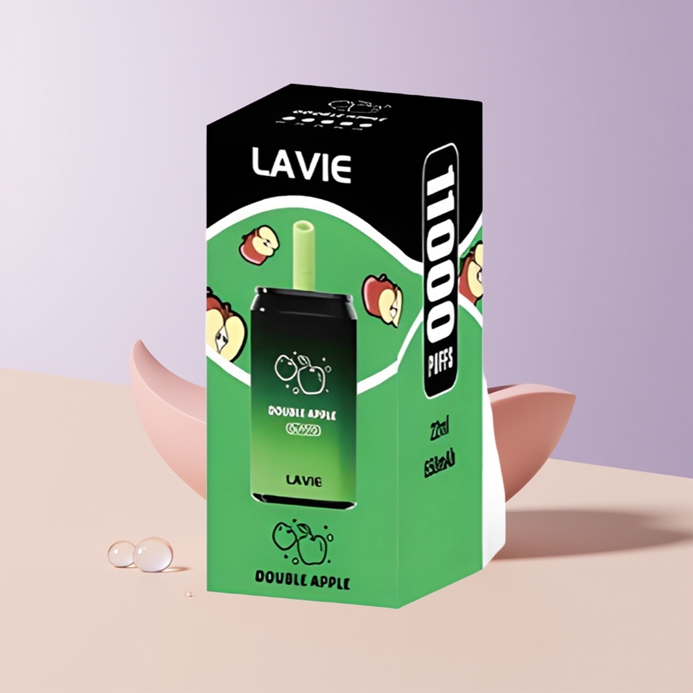 LAVIE Aurora 11000 Puffs Doble Manzana Tipo C Recargable Chile Por Mayor