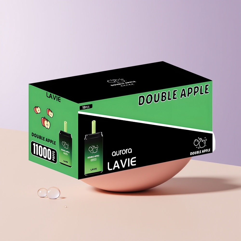 LAVIE Aurora 11000 Puffs Doble Manzana Tipo C Recargable Chile Por Mayor