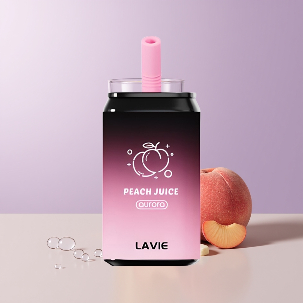 LAVIE Aurora 11000 Puffs Jugo de Melocotón Recargable Tipo C Chile Por Mayor