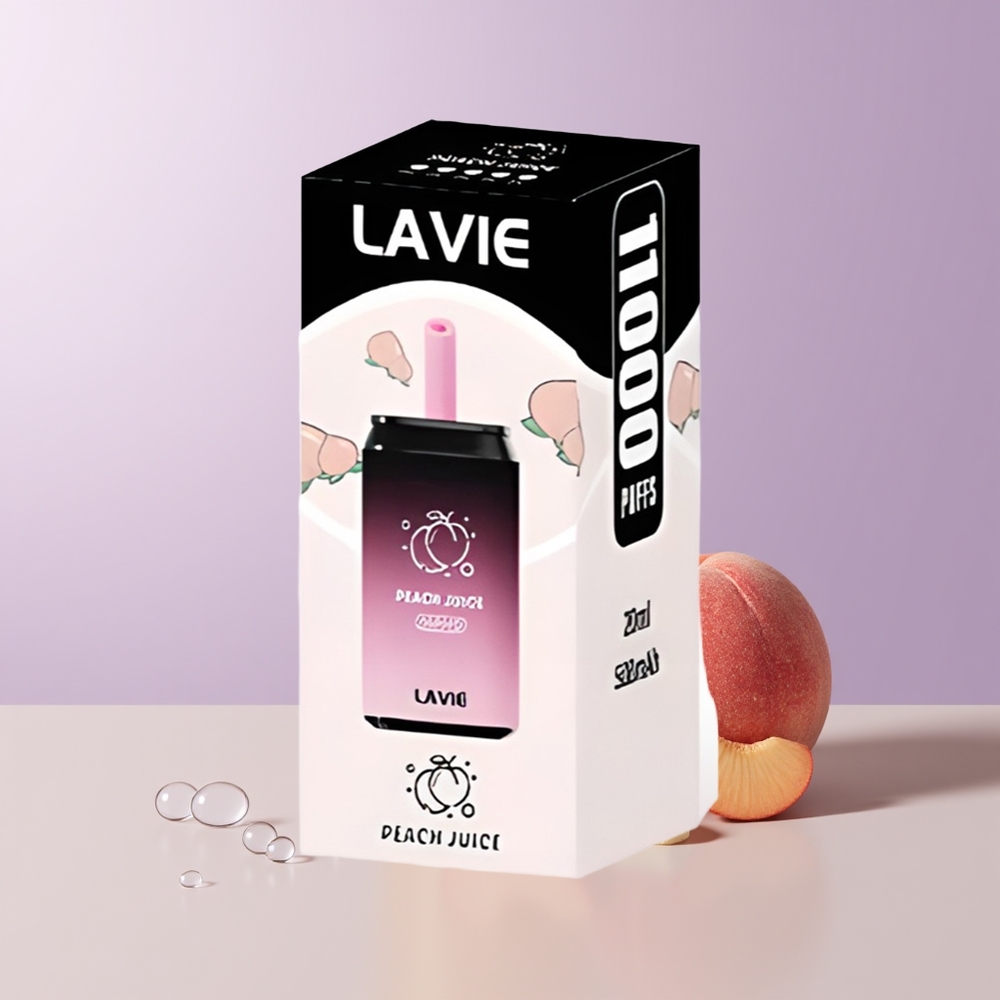 LAVIE Aurora 11000 Puffs Jugo de Melocotón Recargable Tipo C Chile Por Mayor