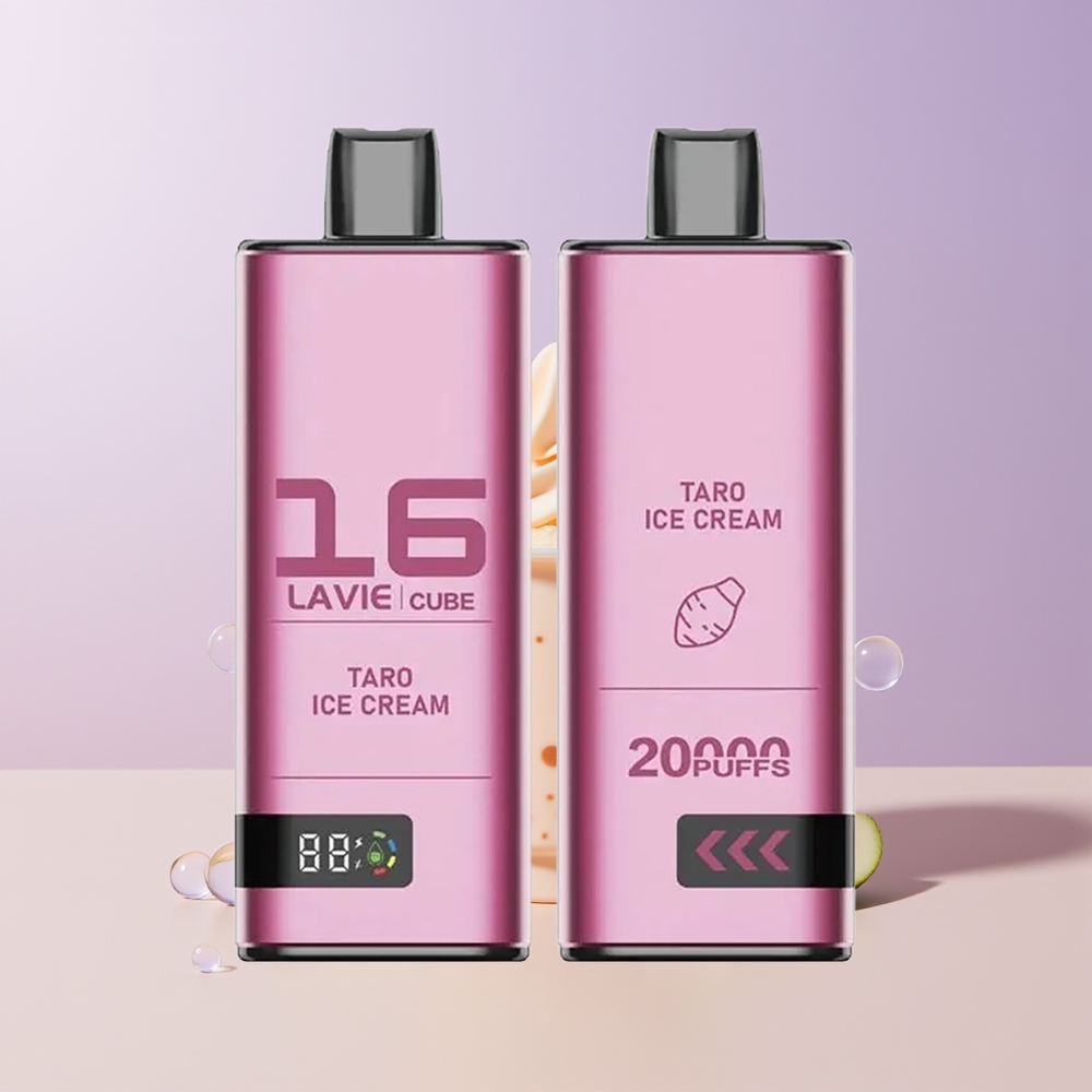 LAVIE Cube 20000 Bocanadas Vape Desechable Helado de Taro Chile Por Mayor