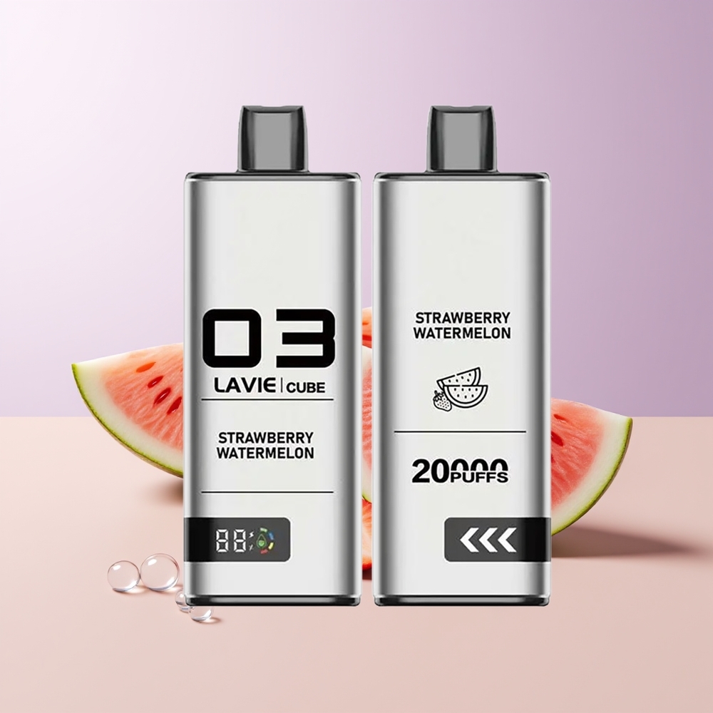 LAVIE Cube 20000 Chupadas Fresa Sandía 600mAh Chile Por Mayor