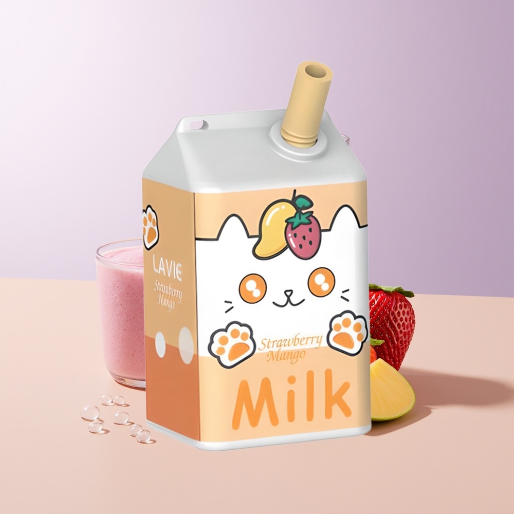 LAVIE Milk 7000 Puffs Fresa Mango 16ML Chile Por Mayor