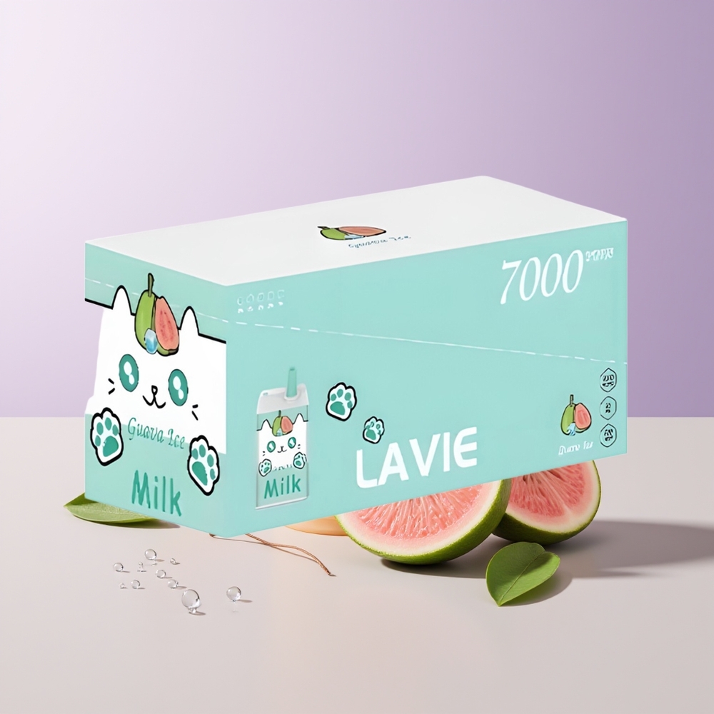 LAVIE Milk 7000 Puffs Guava Hielo 16ML Chile Por Mayor