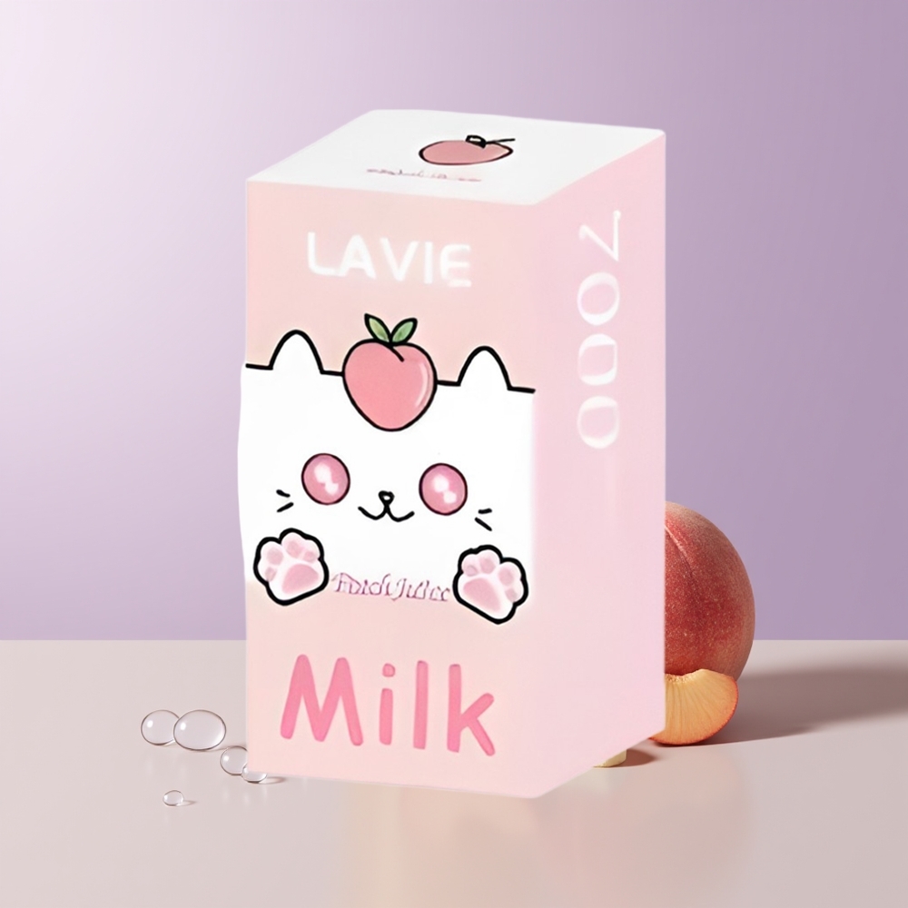 LAVIE Milk 7000 Puffs Jugo de Durazno 16ML Chile Por Mayor