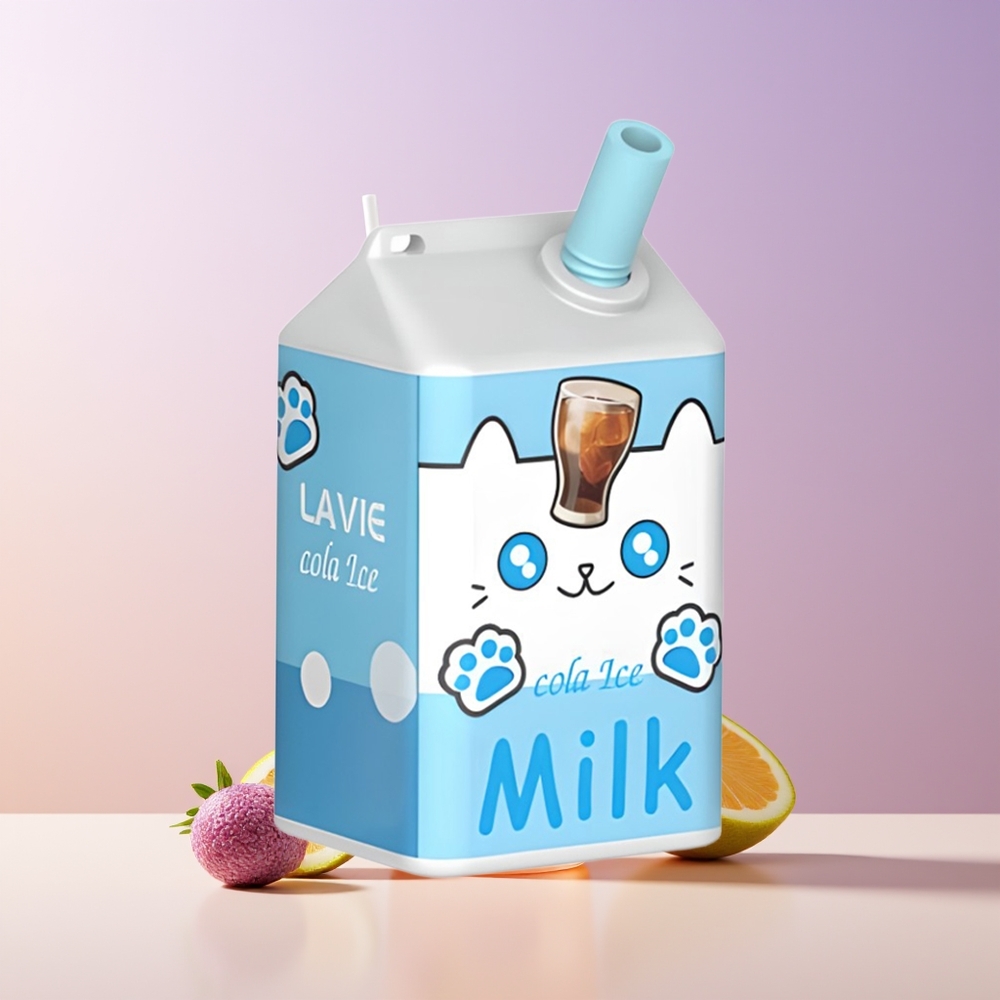 LAVIE Milk 7000 Puffs Vape Cola Helada Recargable Chile Por Mayor
