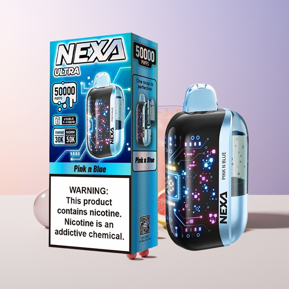 NEXA Ultra 50000 Chufas Rosa y Azul Tipo-C Carga Chile Por Mayor
