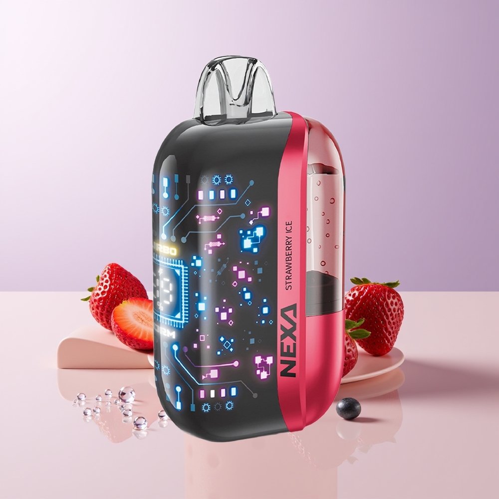 NEXA Ultra 50000 Puffs Fresa Helada 20ml Chile Por Mayor