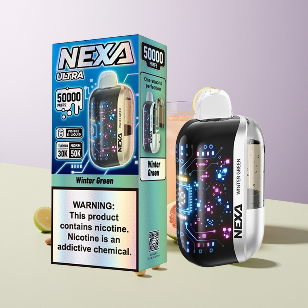 NEXA Ultra 50000 Puffs Invierno Verde 20ml Chile Por Mayor
