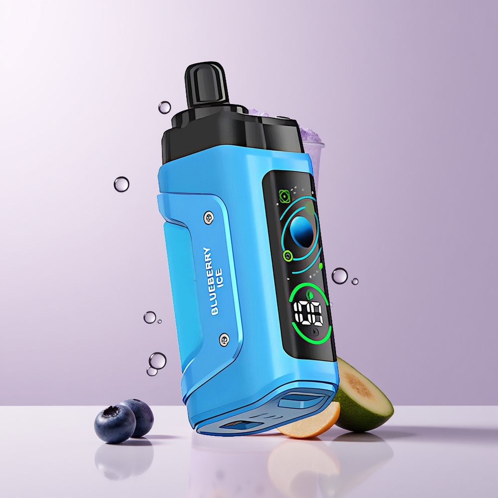 Razz Bar 45000 Bocados Vape Desechable Arándano Hielo Ajustable Chile Por Mayor