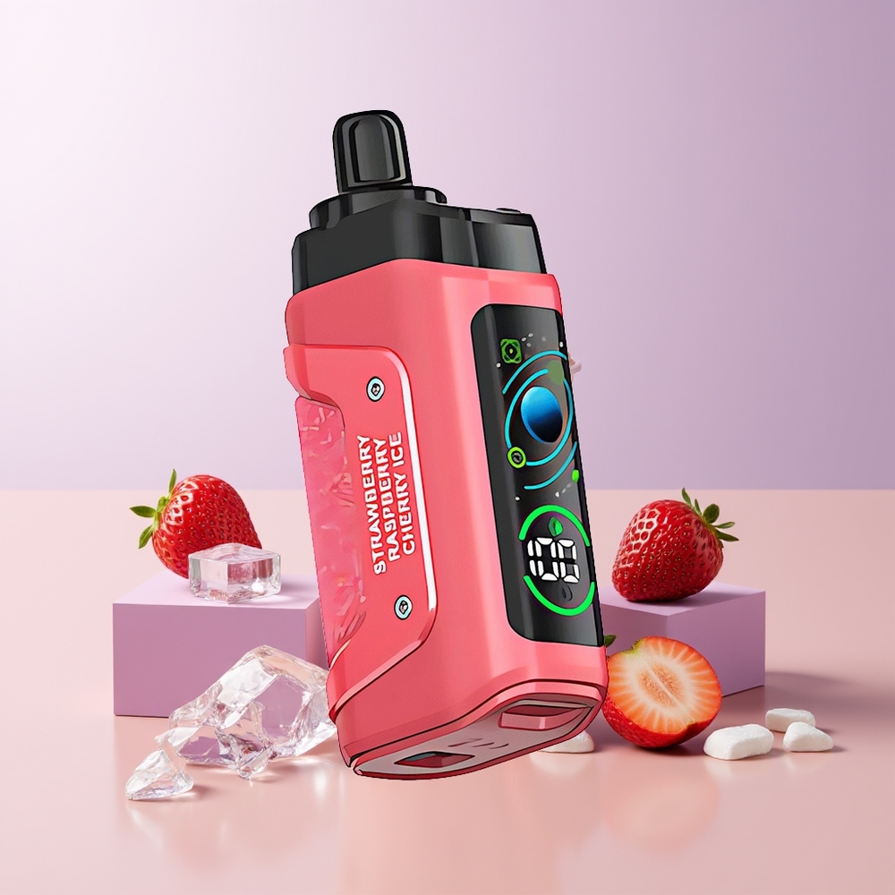 Razz Bar 45000 Bocanadas Fresa Cereza Hielo Tipo-C Recargable Chile Por Mayor