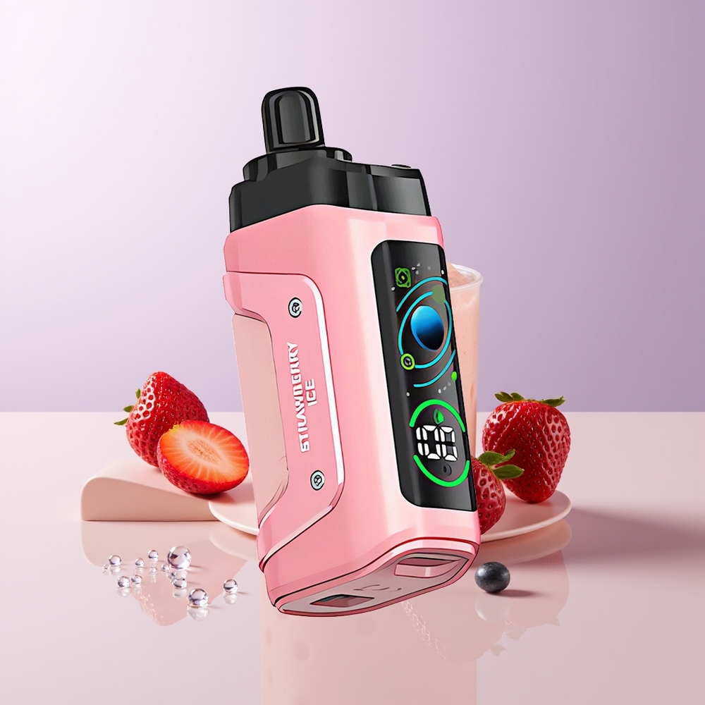 Razz Bar 45000 Bocanadas Fresa Hielo Recargable Chile Por Mayor