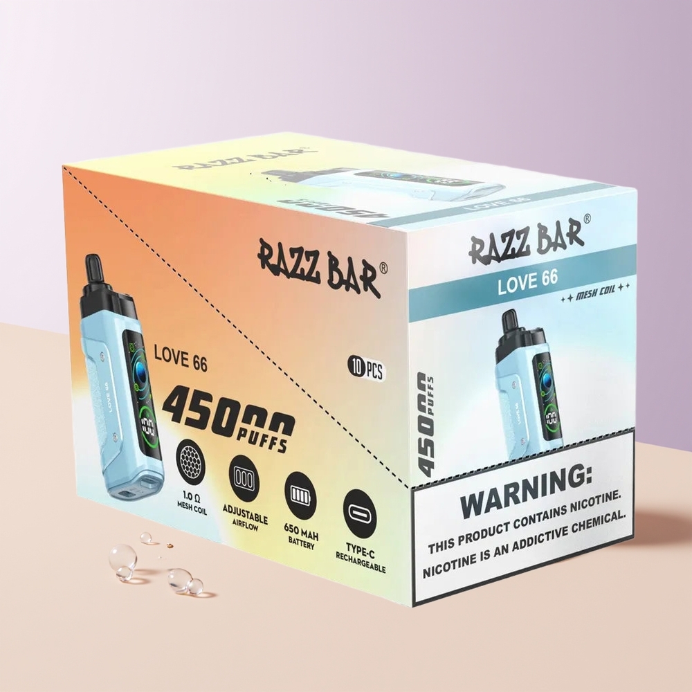 Razz Bar 45000 Puffs Amor 66 Chile Por Mayor