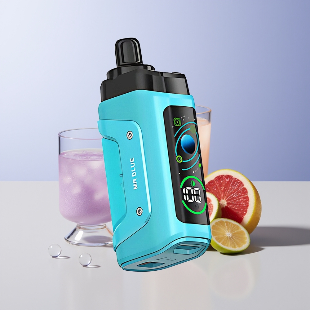 Razz Bar 45000 Puffs Mr Azul Tipo-C Recargable Chile Por Mayor