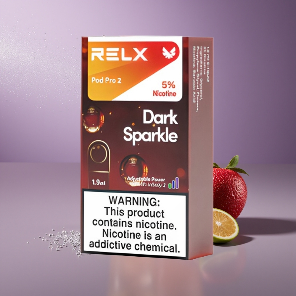 RELX Pod Pro 2 600 Bocanadas Oscuro Destello 1.9ml Chile Por Mayor