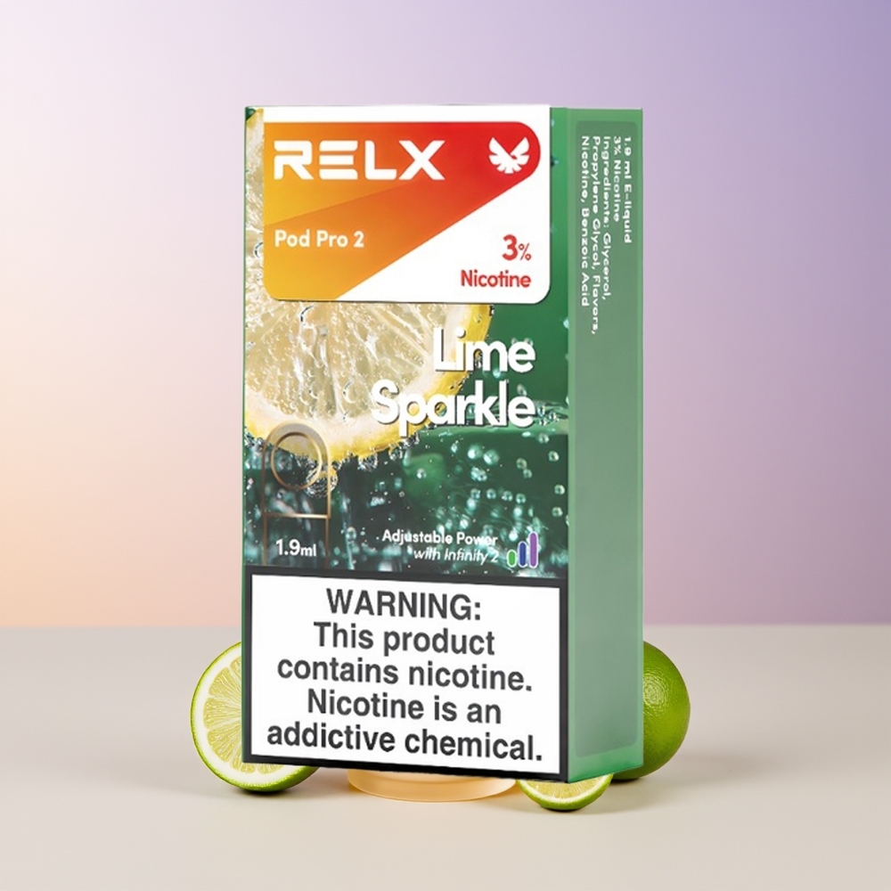 RELX Pod Pro 2 600 Limón Brillante 1.9ml Chile Por Mayor