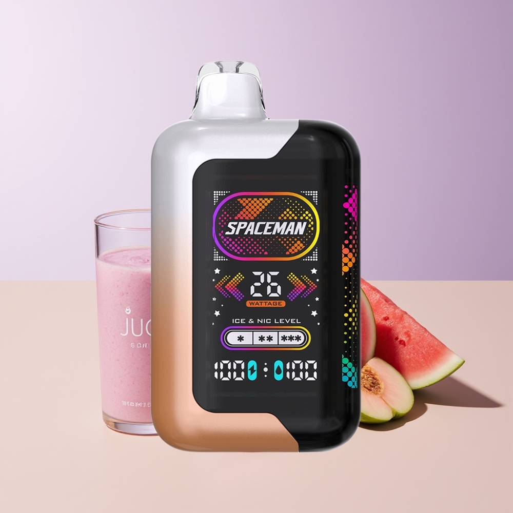SMOK SPACEMAN SP40000 2 Bocados Melocotón Jugoso Sandía 20ml Chile Por Mayor