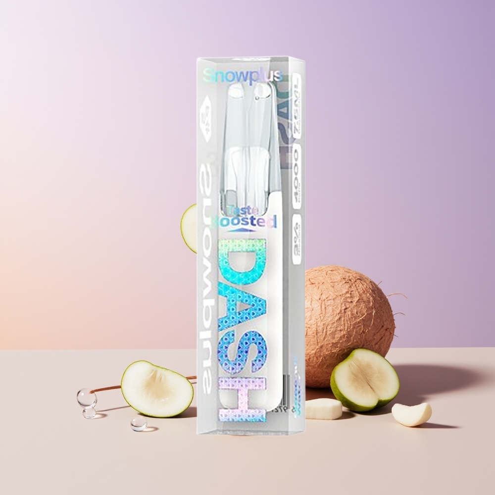Snowplus Dash 4000 Puffs Agua de Coco Nicotina 5% Chile Por Mayor