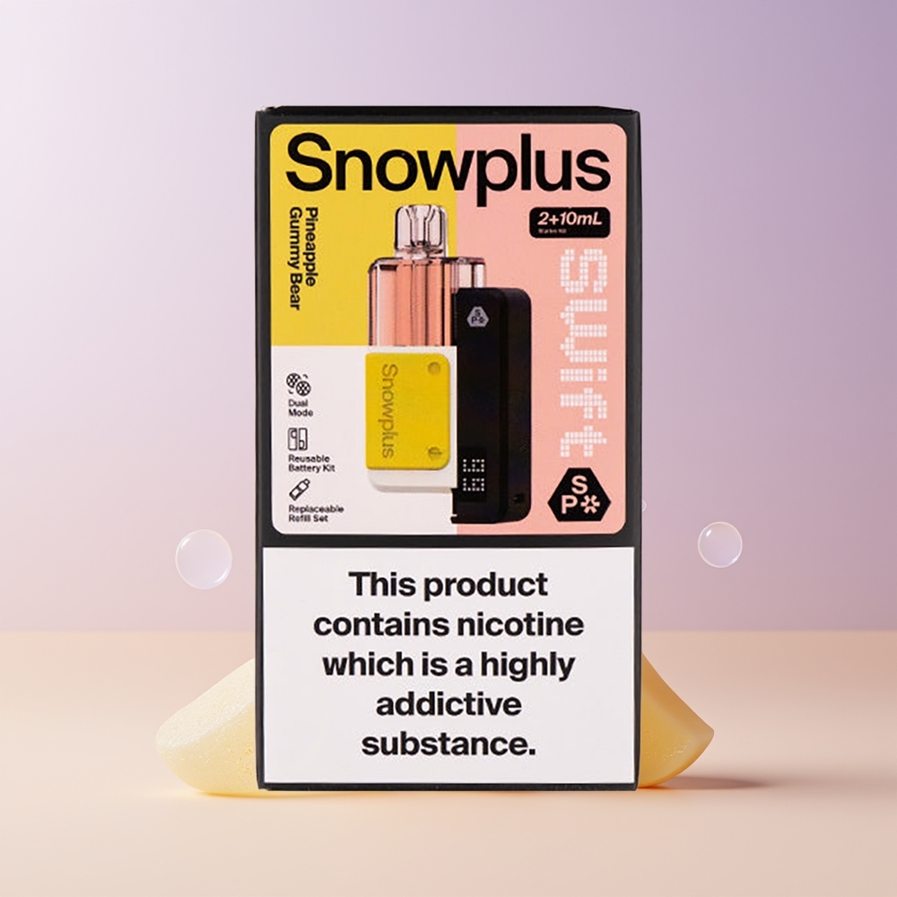 Snowplus Swift 5000 Puffs 10 ml Piña Osito de Goma Dual Mesh Chile Por Mayor