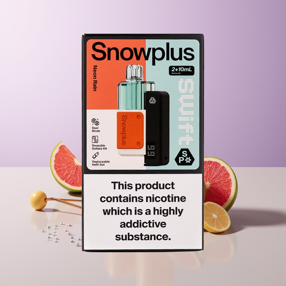 Snowplus Swift 5000 Puffs Dual Mesh Arcoíris Neon Chile Por Mayor
