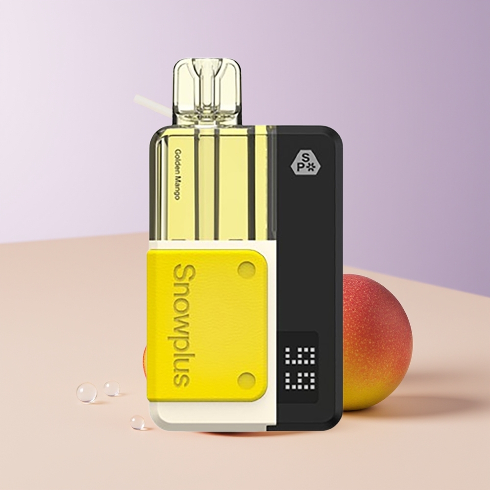 Snowplus Swift 5000 Puffs Mango Dorado Dual Mesh Chile Por Mayor