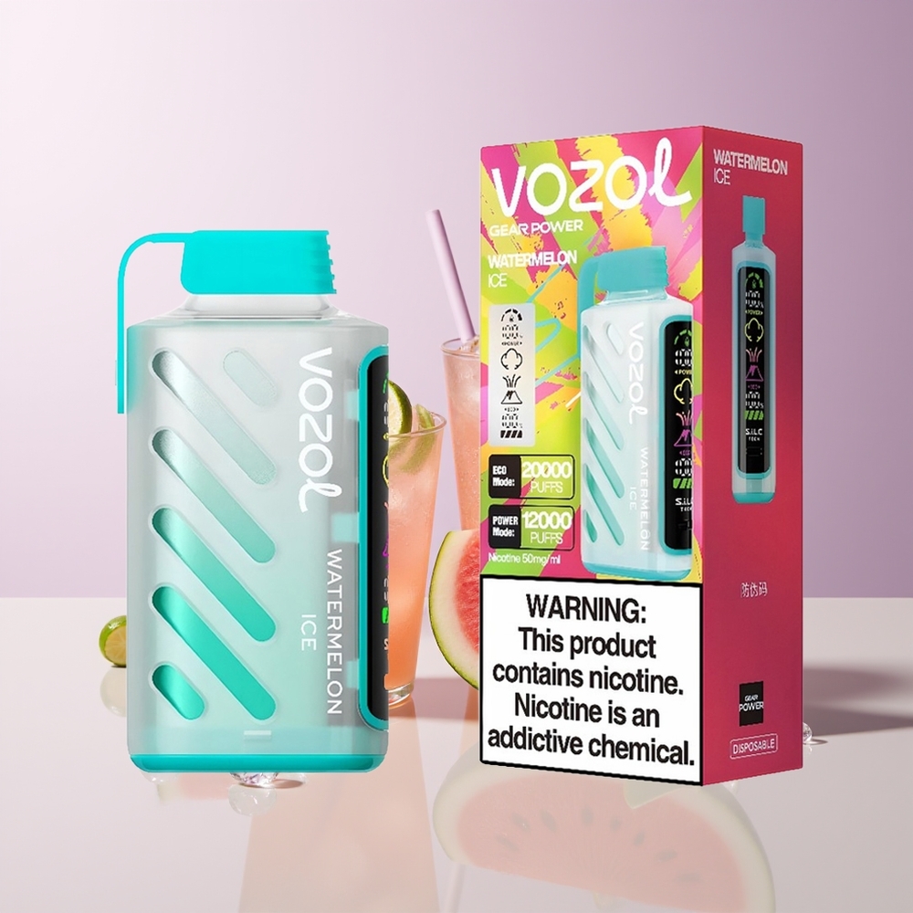 VOZOL Gear Power 20000 Puffs Sandía Hielo Dual Mesh Coil Chile Por Mayor
