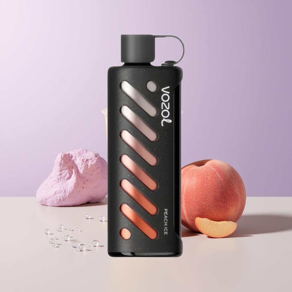 VOZOL Gear Shisha 25000 Bocados Melocotón Hielo 5mg/ml Chile Por Mayor