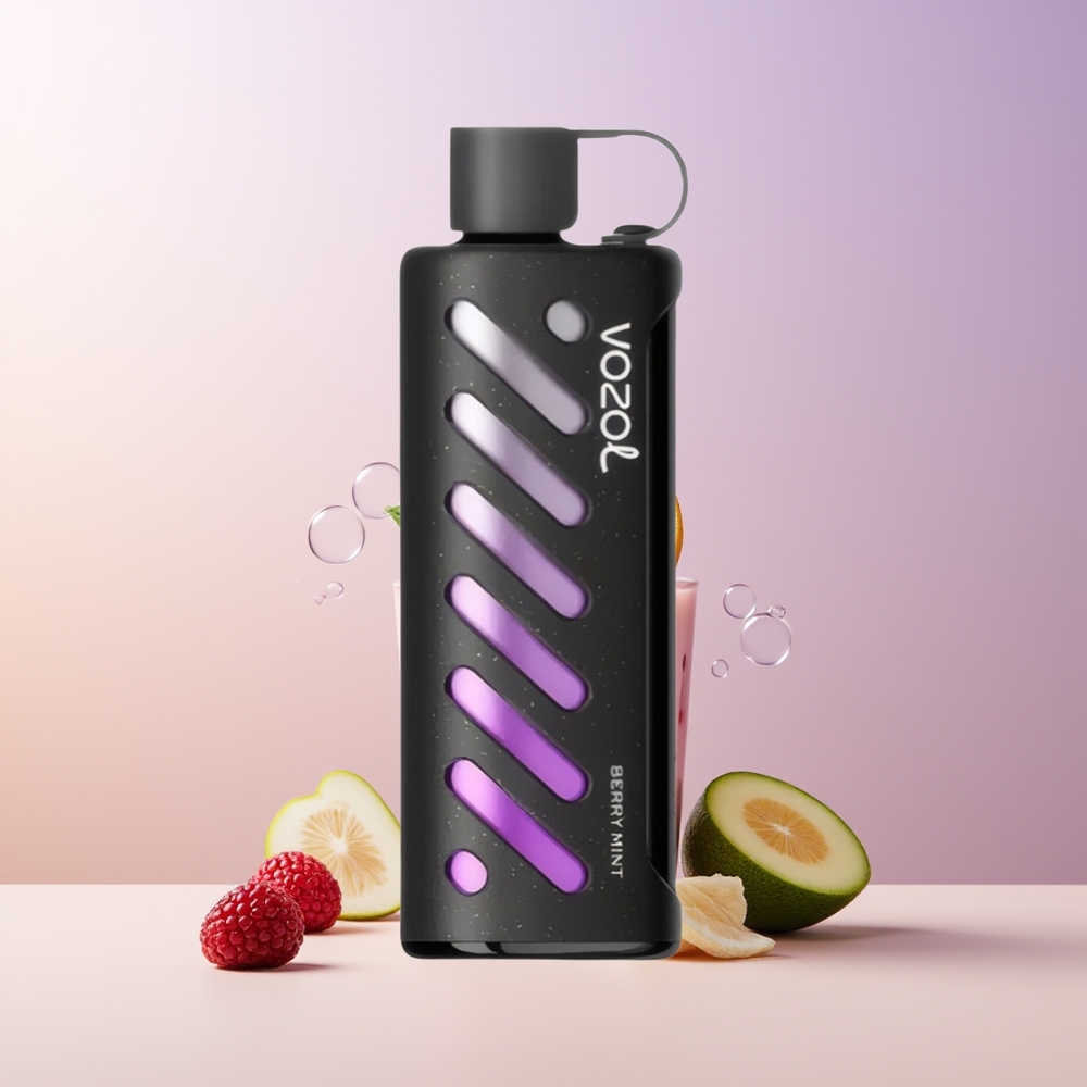 VOZOL Gear Shisha 25000 Bocados Menta Baya Dual Mesh Dual Modes Chile Por Mayor
