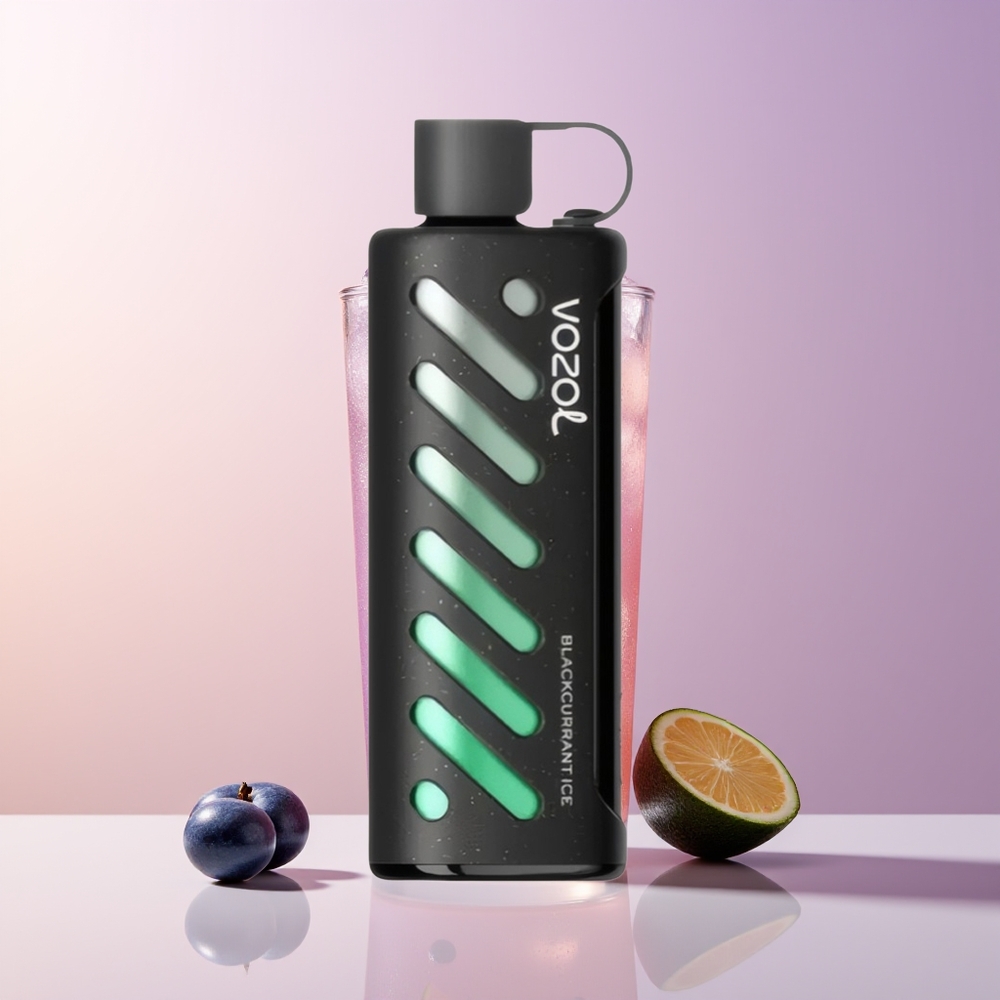VOZOL Gear Shisha 25000 Bocanadas Blackcurrant Helado Dual Mesh Chile Por Mayor