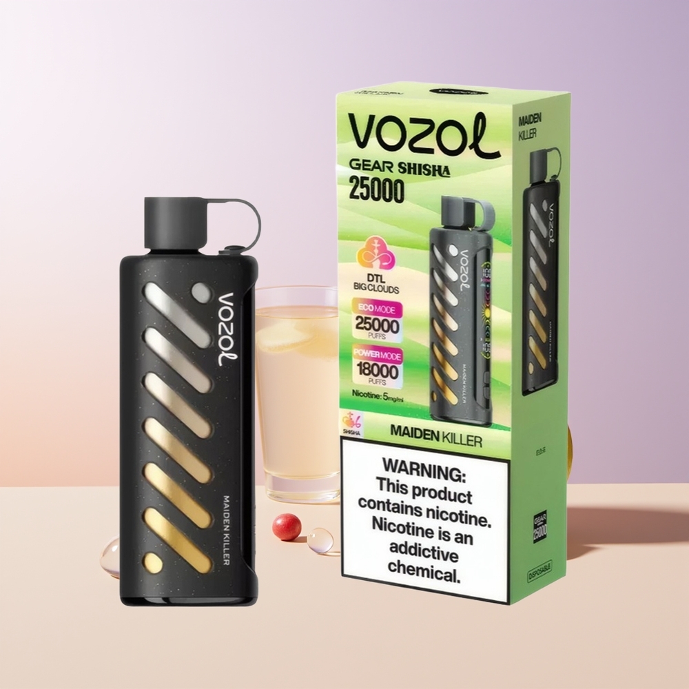 VOZOL Gear Shisha 25000 Puffs 30 Sabores Deliciosos Chile Por Mayor