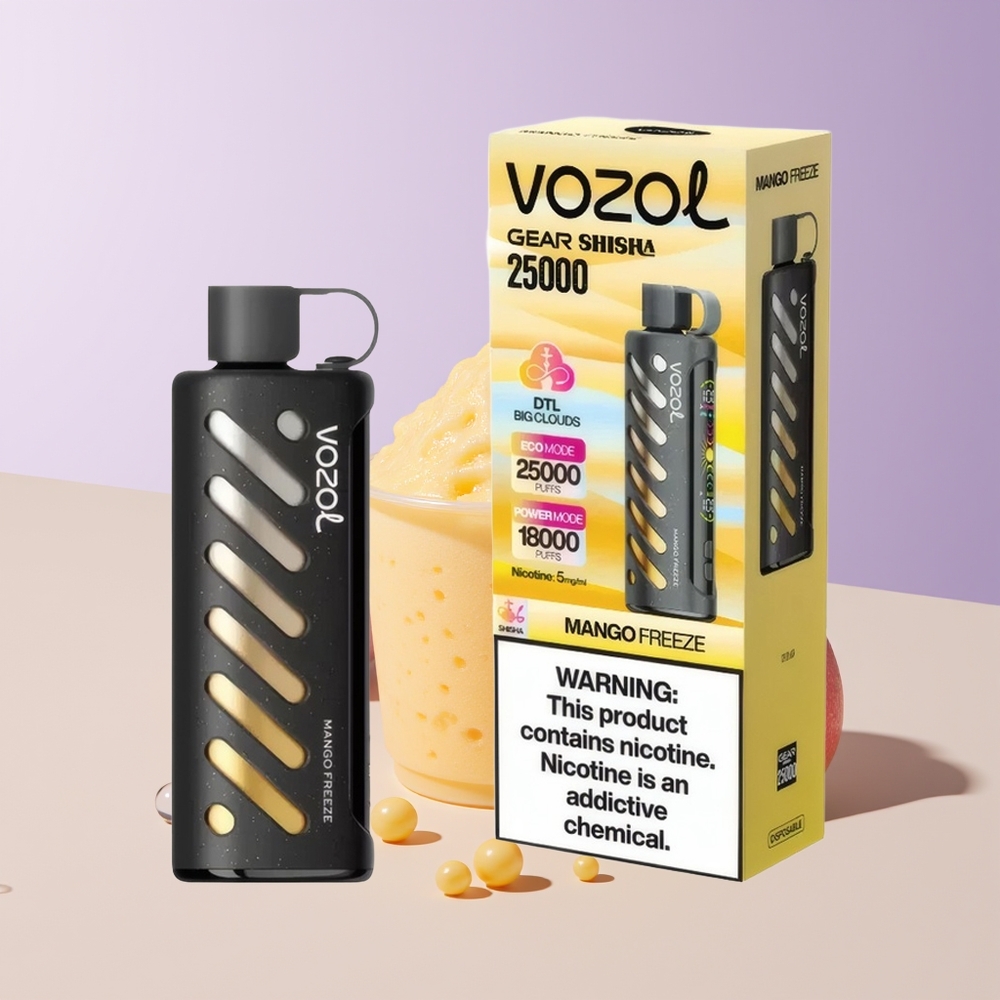 VOZOL Gear Shisha 25000 Puffs Mango Helado Chile Por Mayor