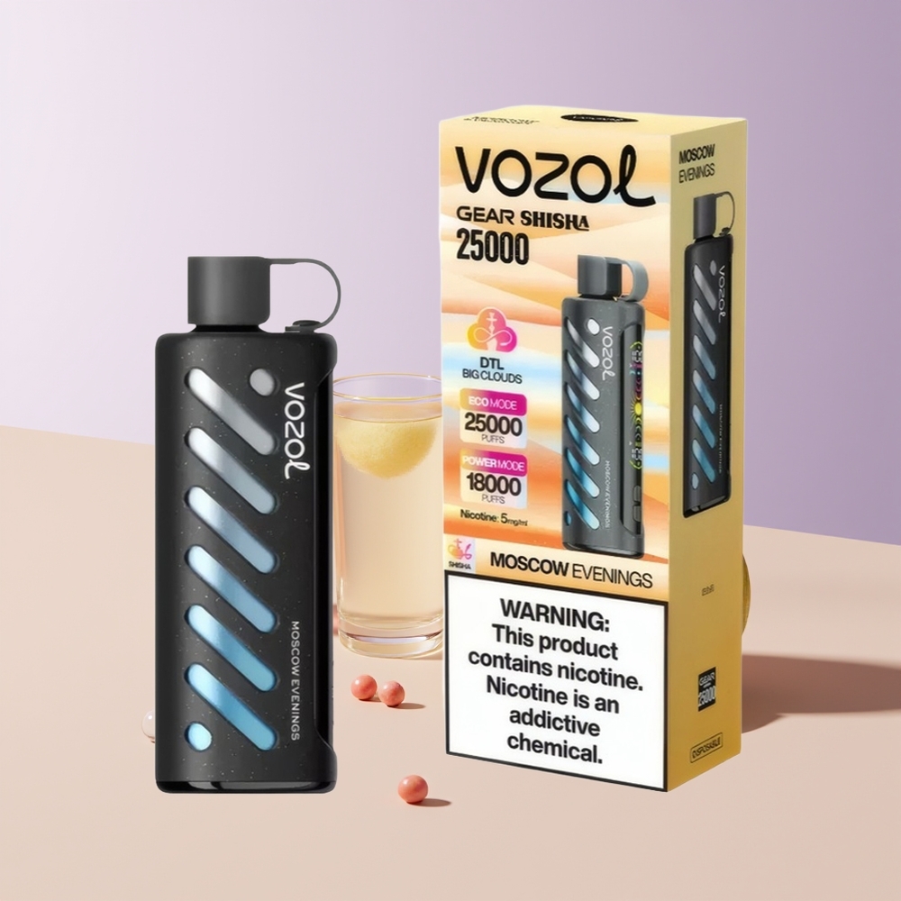 VOZOL Gear Shisha 25000 Puffs Noches de Moscú Chile Por Mayor