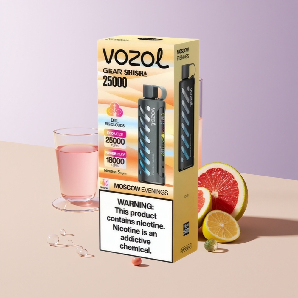 VOZOL Gear Shisha 25000 Puffs Noches de Moscú Chile Por Mayor