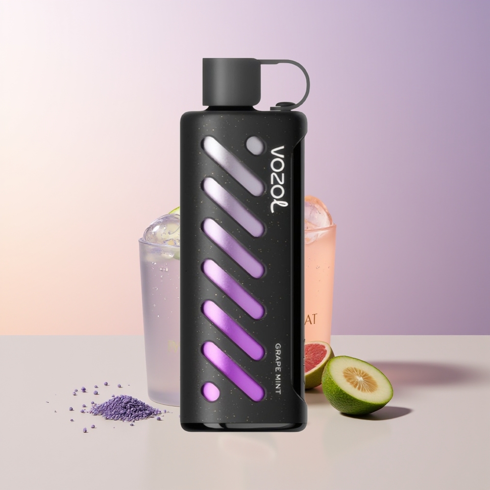 VOZOL Gear Shisha 25000 Puffs Uva Menta Dual Mesh Chile Por Mayor