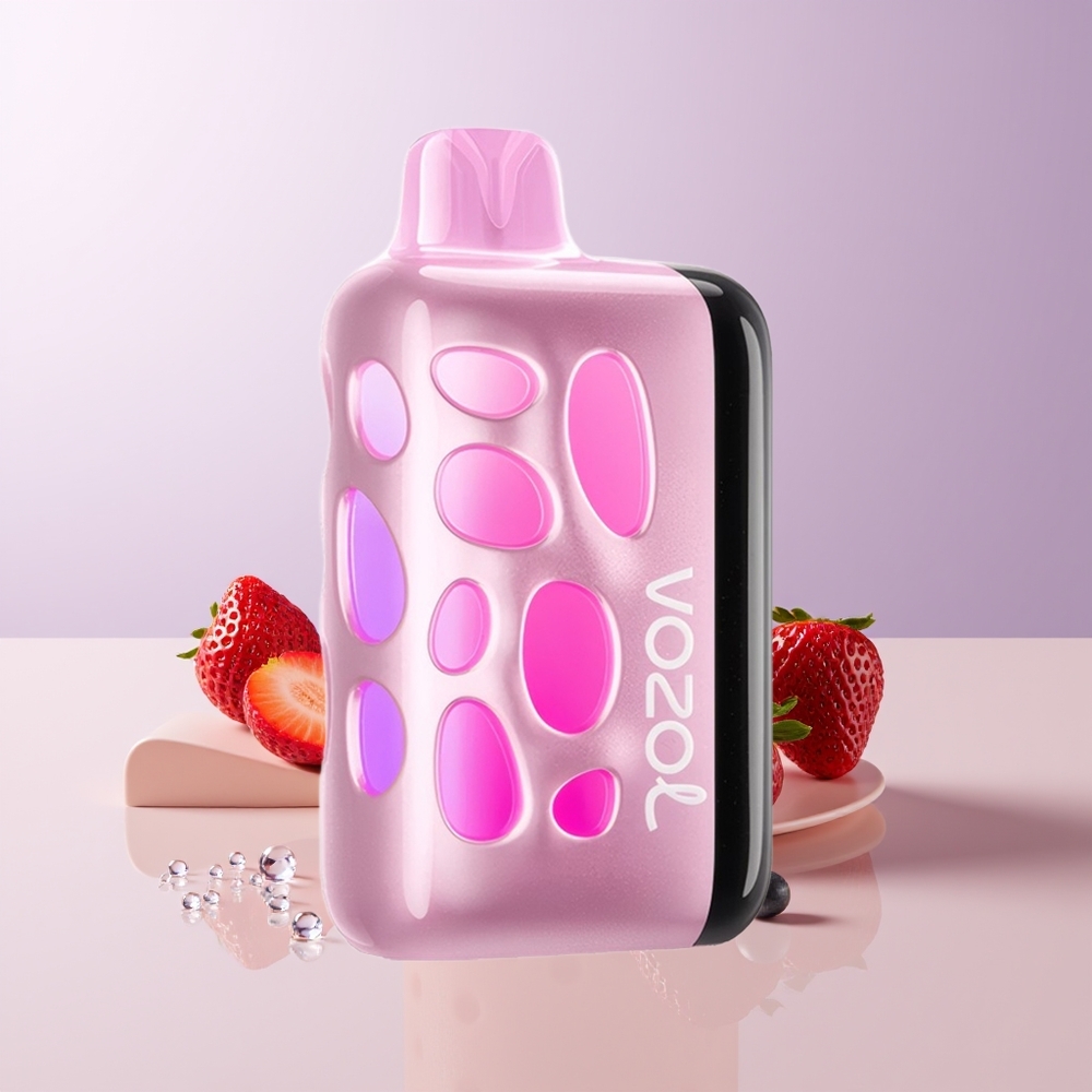 VOZOL RAVE 40000 Vape Desechable Fresa Hielo Carga Rápida Chile Por Mayor