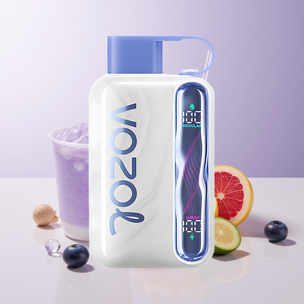 VOZOL STAR 40000 Puffs Azul Frambuesa Hielo Tipo-C Chile Por Mayor