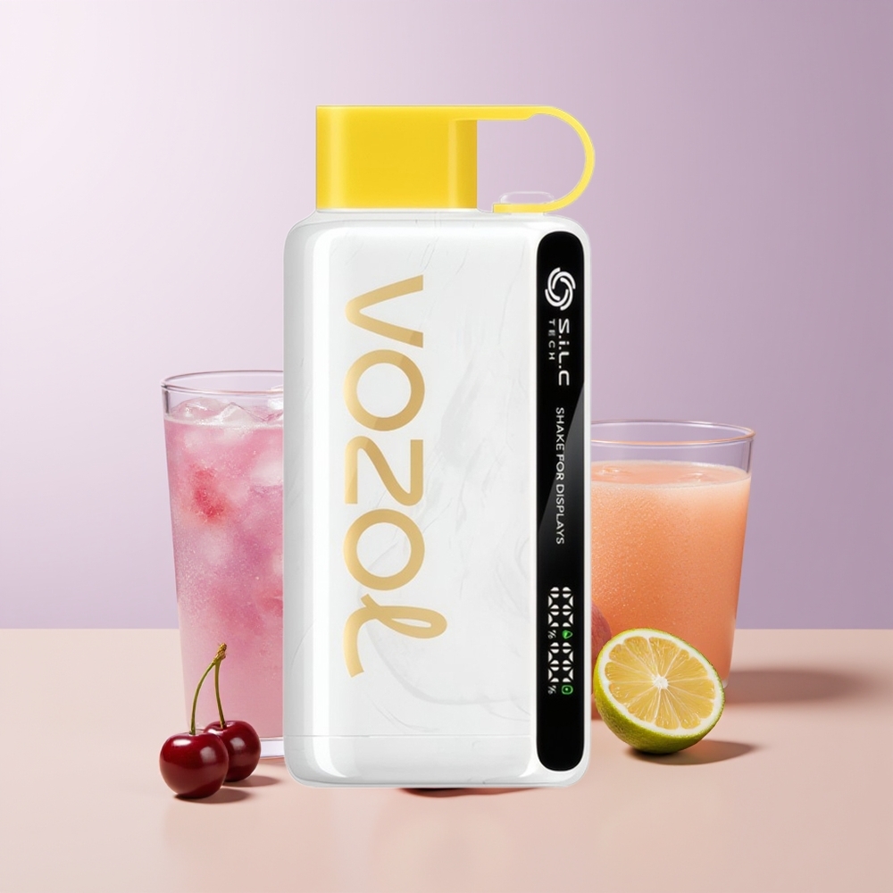 VOZOL STAR 9000/12000 Puffs Cereza Melocotón Limonada Carga Rápida Chile Por Mayor