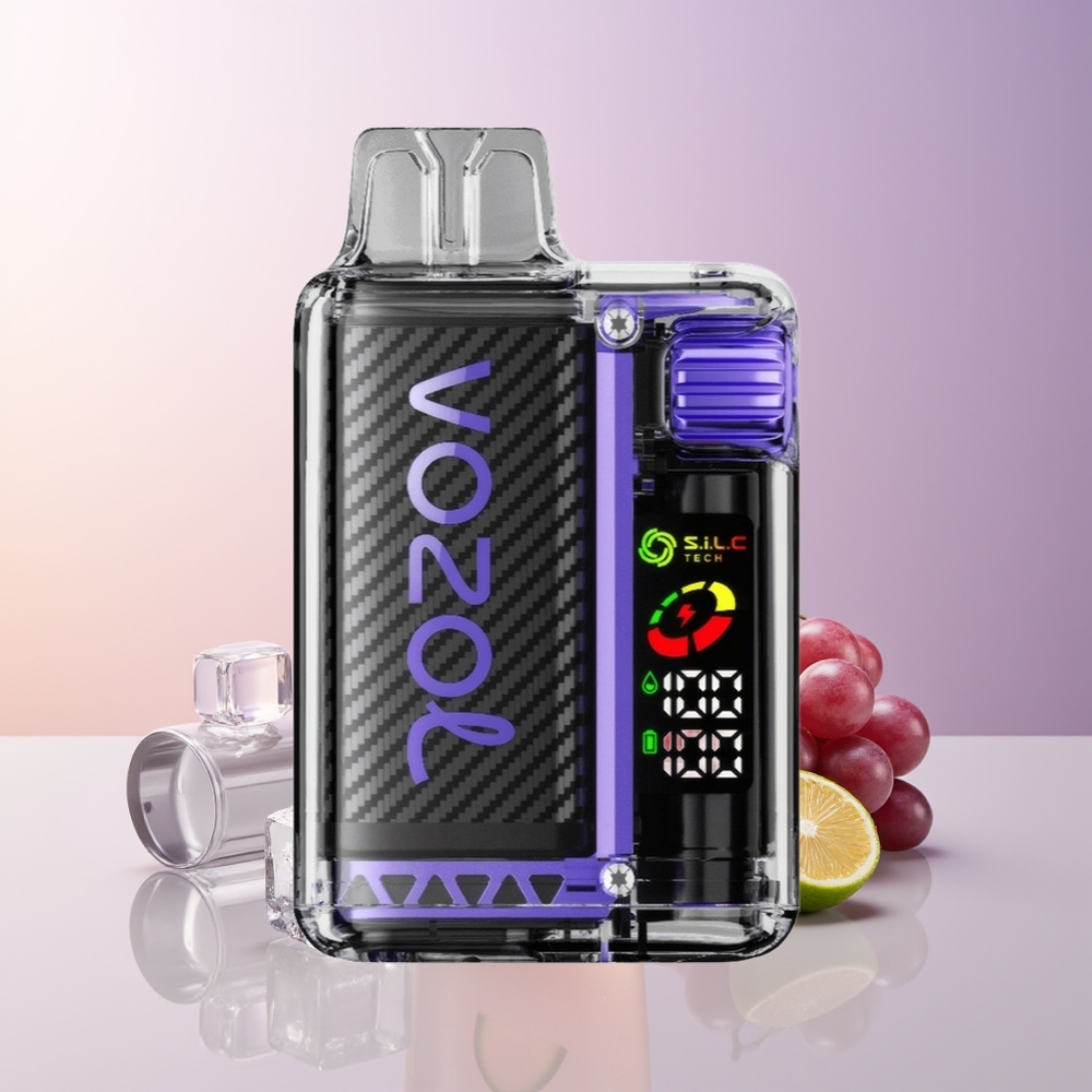VOZOL Vista 20000 Caladas Vape Uva Hielo Pantalla OLED Chile Por Mayor